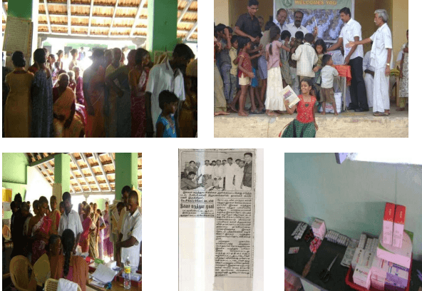 Free Medical camp at Dindigul District - Singarakotai village