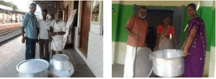 Govt High School gets better vessels to cook through Maatram