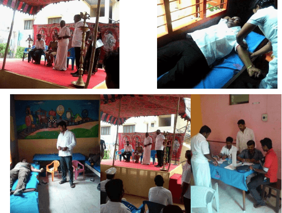 CONDUCTED BLOOD CAMP AT CAUVERY SCHOOL, CHENNAI