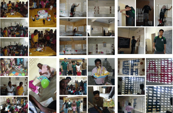 CLEANING, DUSTING AND PAINTING WORK DONE FOR THE AVADI  GOVERNMENT CREACH SCHOOL