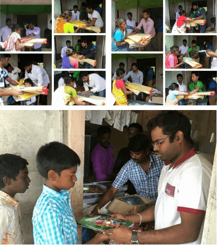 RELIEF WORK AT CUDDALORE DISTRICT