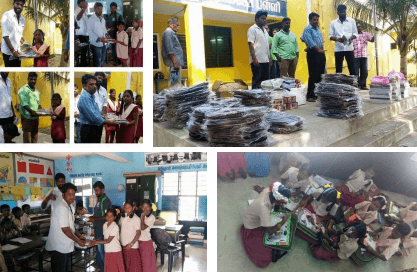 SCHOOL RELIEF PROGRAM IN CUDDALORE DISTRICT (FLOOD RELIEF)