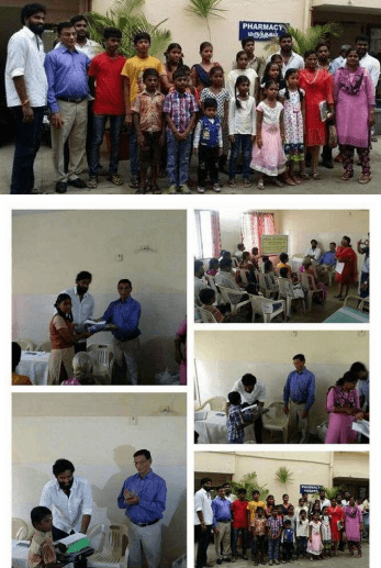DISTRIBUTED SCHOOL BAGS AND NOTEBOOKS FOR NEEDY
