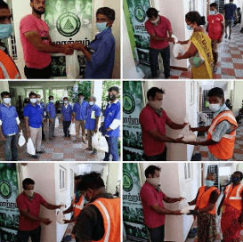 MAATRAM TRUST PROVIDED PROVISIONS AND VEGETABLES (COVID 19)
