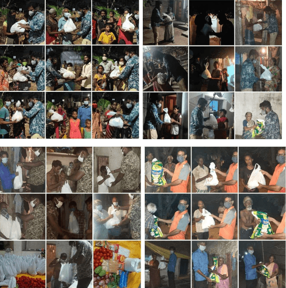 PROVIDED RELIEF MATERIALS, PROVISIONS & VEGGIES KITS (COVID 19)