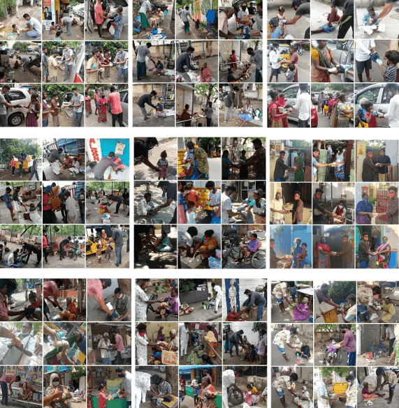 PROVIDED MASKS, FOODS, BUNS AND WATER BOTTLES (COVID 19)