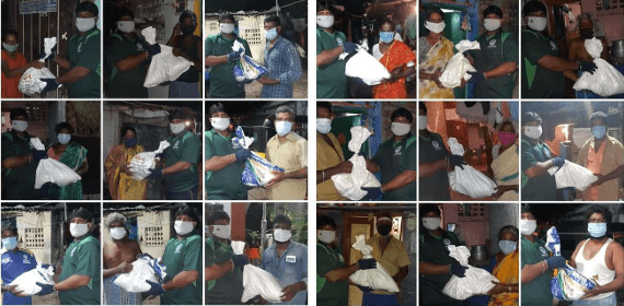 PROVIDED PROVISIONAL KITS FOR AUTO DRIVERS FAMILY’S AND SENIOR  CITIZENS & WIDOWS (COVID 19)