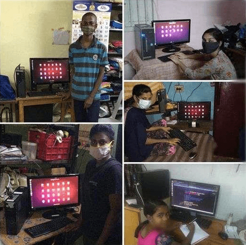 MAATRAM TRUST SUPPORTED DESKTOP FOR NEEDY STUDENT ON COVID-19 LOCKDOWN.