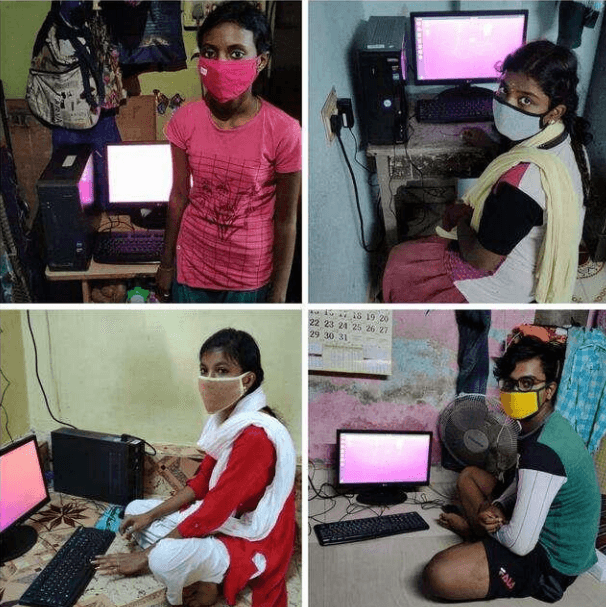 SUPPORTED DESKTOP FOR NEEDY STUDENT ON COVID-19 LOCKDOWN