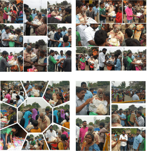 FIRE ACCIDENT AT PALLAVARAM (DISTRIBUTED RELIEF MATERIALS TO 51 FAMILIES