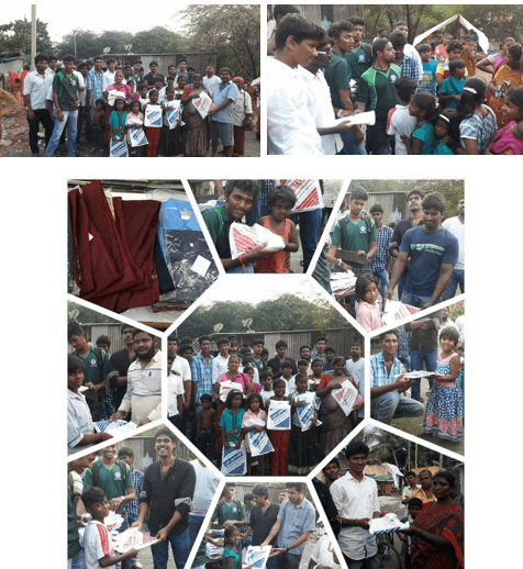 FIRE ACCIDENT (PROVIDED 21 UNIFORM SETS IN PALLAVARAM)