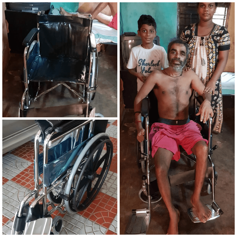 wheel chair August 11, 2018