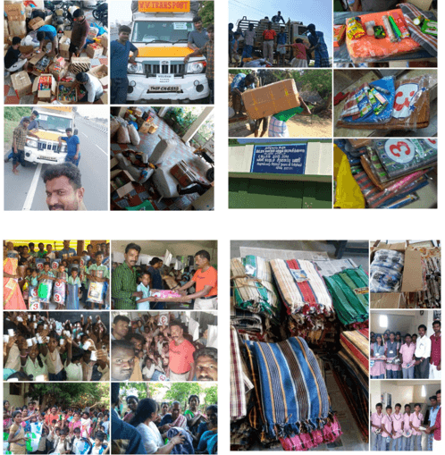 Kolidam Flood Support September 15, 2018